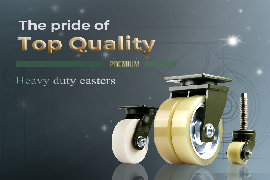 FOOT MASTER Heavy duty casters